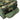 70L duffle bag open top with olive-lined interior and side zipper pocket