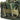70L duffle bag front view with camouflage pattern, logo patch, and zipper access