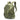 20L Cordura backpack, green camouflage; side view with shoulder strap and webbing