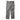 Polycotton ripstop cargo pants, gray, drawstring waist, side cargo pockets