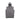 Light gray sleeveless hoodie vest with full-zip front, hood drawstrings, and two front pockets.