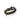 Olive green paracord bracelet with black plastic buckle