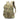 20L Cordura backpack, tan and green camouflage; side-front view with webbing straps