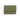 Olive fabric wallet with foldover flap and embossed logo.