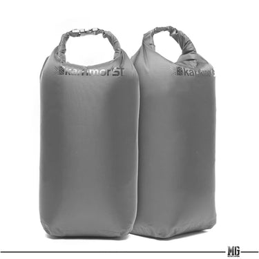 Karrimor SF dry bag liner, light grey fabric, roll-top with side straps