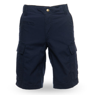 Pentagon BDU 2.0 cargo shorts in navy with front button and cargo pockets.