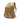 20L Cordura backpack in tan with side straps and front organizer panel
