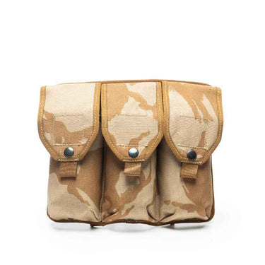 Used British Army Triple Ammunition Pouch