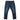 Indigo blue jeans pants with straight leg and distressed wash