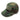 Tactical twill BB cap in green-brown camo with front Velcro patch and curved brim