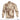 Desert camo field shirt with long sleeves, button front and two chest flap pockets