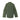 Ranger green tactical half-zip shirt, back view, long sleeves
