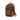 21L MOLLE Cordura backpack, brown, front with MOLLE strips and orange piping