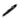 Black tactical bolt action pen with keyring and pointed writing tip.