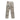 Ripstop BDU cargo pants, beige-and-gray camouflage, drawstring cuffs.
