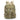20L Cordura backpack, tan and green camouflage; front zip pocket and shoulder straps