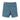 Blue utility shorts with belt loops and back patch pockets