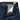 Indigo blue jeans pants close-up of button fly and side pocket