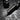 Tactical defender pen with ribbed grip and pointed tip, gun metal