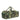 Atlas 70L duffle bag in woodland camouflage with end-view pocket and wide shoulder strap
