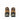 Terra brown 6-inch hiking boots pair, heel view with padded lining and pull tabs