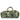 Woodland camo 70L duffle bag with top handle and front zip pocket