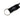 Black woven strap with metal keyring loop, partial carabiner