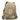 20L Cordura backpack, tan camouflage; back view with padded mesh panel