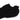 Black no-show socks, close-up of knit texture and cuff