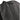 Single rifle case exterior mesh panel with central zipper