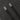 Single rifle case fabric in dark gray with molded grip texture tabs
