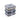 Stack of multi-pick tool kits in clear plastic cases: black and sand storage sets