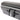 Hard shell rifle case with side latch and handle, gray-black finish
