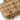 Tan medical pouch bottom with metal grommet and stitched pouch edge