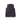 Dark navy long wool coat back view with smooth paneling and simple seam lines.