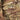 Multicam camo jacket chest pocket with flap and reinforced stitching