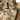Camouflage rain jacket with front zipper and snap-button chest flap