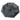 Umbrella open top view with dark canopy and central hub, brown handle cap visible