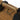 Tan mini pistol range bag with hinged top flap, double straps and front zipper