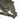 Olive green tactical one-strap assault pack with adjustable strap and metal buckles