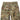 Multicam combat pants front view with waistband, fly, and side cargo pockets