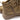Coyote brown waterproof tactical mid-cut boots, side zipper and lace-up ankle closure