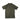Green short-sleeve polo shirt with button placket and small chest logo