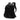20L Cordura backpack in black with mesh shoulder padding and front webbing detail