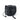 Black tactical general pouch with front flap, side tabs, and shoulder strap.