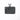 Shadow grey trip wallet pouch with elastic cord closure and small logo