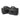 Mini duffle bag pair in dark camo with front patch panel and webbing handles