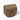 Coyote tan tactical pouch with front flap, MOLLE panel, and metal buckles