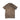 Olive short-sleeve polo shirt with button placket and small chest logo