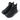Black mid-cut tactical boots with side zipper and lace-up closure